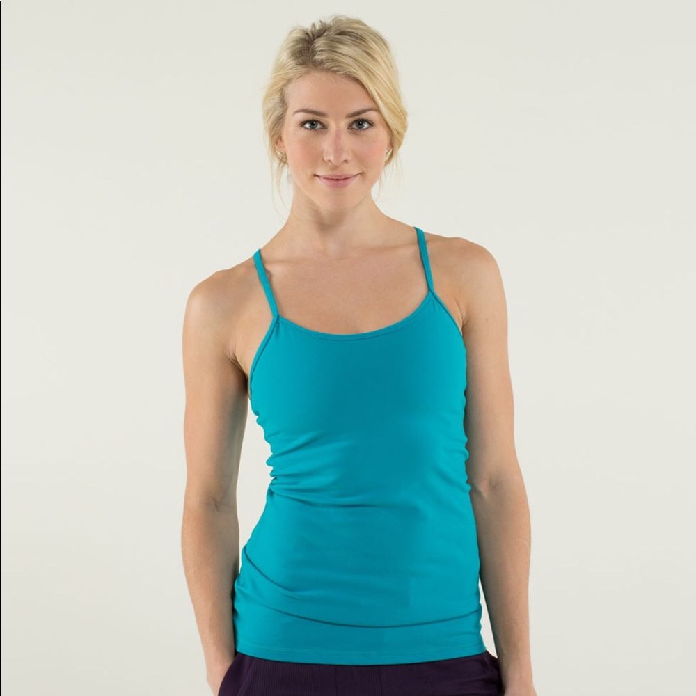 Lululemon Power Y Tank in Surge Size 8